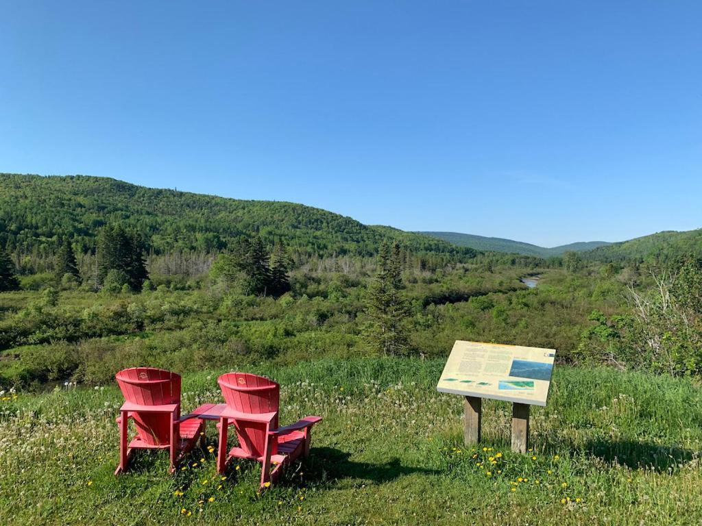 Chalets Les Chanterelles De Forillon L'Anse-au-Griffon ภายนอก รูปภาพ
