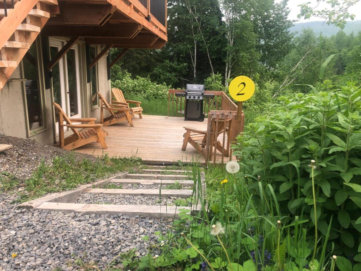 Chalets Les Chanterelles De Forillon L'Anse-au-Griffon ภายนอก รูปภาพ